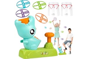 ZWOOS Jouets pour Enfants 3-12 Ans, Jeu d'hélice Power Spin, Garçons Filles Frisbee Jeux pour Enfants, Cadeaux d'anniversaire Enfants Jeux d'extérieur