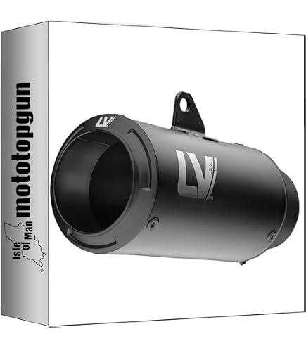 LeoVince SBK Impianto Di Scarico Per Yamaha XJ6 (2009-2012) – Silenziatore Sportivo In Alluminio/Carbonio/Titanio, Omologato CE Con Db Killer