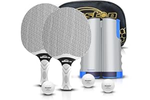 Senston Palas Ping Pong- Equipamiento Esencial para Amantes del Deporte, Raquetas Ping Pong con 3 Pelotas