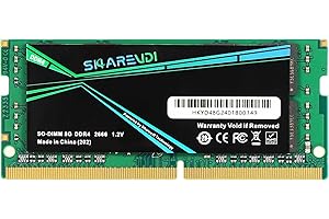 Sharevdi 8GB DDR4 2400MHz PC4 19200S CL17 SODIMM 1.2V 260-pin Non-ECC SODIMM Laptop Notebook Mini Computer RAM Memory Module