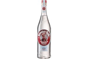 Rooster Rojo Blanco Tequila - Elaborado con 100% Agave Azul Weber - Doble Destilación, Filtrado por Plata, Sin Envejecer - 38% Vol - 70cl (700ml / 0,7litro) - Botella de Vidrio