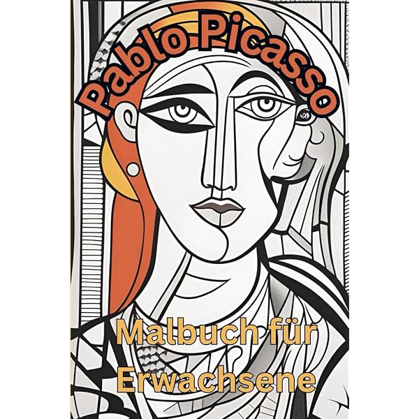 Malbuch \"Vielleicht Ein Picasso?\" – Für Kinder Ab 1 Jahr, 32 Große Motive, Fördert Kreativität & Motorik