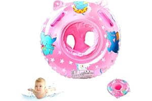 SHENGRUILI Anillo de natación Inflable para bebé,Asientos de Natación para Bebés,Anillo de Natación Inflable,Apto para niños de 6 a 36 Meses,Flotador De Natación para Bebés,Anillo de Natación