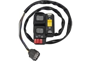 M MATI Handlebar Control Electric Shift Start Stop Headlight Switch for Honda ATV TRX350FE TRX350TE TRX400FA TRX400FGA TRX500FA TRX500FE TRX500FGA 35200-HN7-003