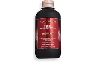 REVOLUTION BEAUTY LONDON Revolution Haircare London, Tones For Brunettes, Tons pour Les Brunes, Merlot, 150ml