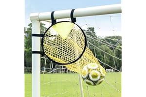 JYNVO Obiettivo Da Calcio, Bersaglio Per Allenamento Calcio Obiettivo, Porta Da Calcio Per Bambini, Facile Da Montare, Attrezzatura Per Allenamento Da Calcios Per Bambini E Adulti - Giallo