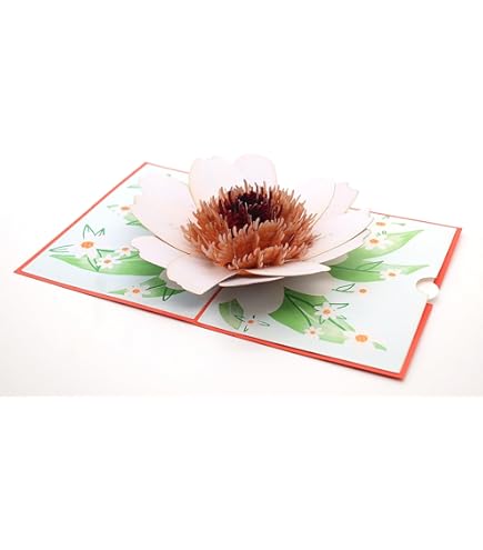 Paper Love Carte Pop-up 3D, Panier Lavande, Pour La Fête Des Mères, La Saint-Valentin, Un Anniversaire, Toutes Les Occasions – Couverture De 12,7 X