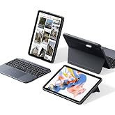 ESR iPad Air 11 İn&ccedil; Klavye M4/M3/M2 (2026/2025/2024) ve Air 5./4. Nesil Shift Klavye Kılıfı, Manyetik &Ccedil;ıkarılabilir Klavye, P