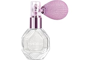 HISUNBEN Spray glitter per viso, corpo e capelli | Sparkle Cosmetic Shimmer Highlighter | Perfetto per Christmas, Raves & Parties 04 Silver
