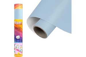 Siser EasyPSV Starling - Soft Blue 150 x 30 cm Permanent klebende Vinylfolie, zur Personalisierung von Gegenständen und harten Oberflächen, Cutterplotter-kompatibel, spülmaschinenfest