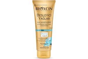 Bioxcin närande oljor närande hårbalsam 250 ml med 9 blomoljor vitamin B5 och BioComplex B11 för torrt och skadat hår