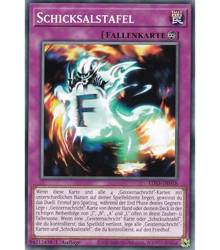 Yu-Gi-Oh! Karte "Finstere Zuflucht" Common | 1. Auflage Deutsch | Legendary Duelists: Season 3 | Inkl. Fieldcenter-Karte