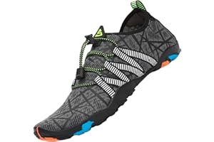 TMAZA SAGUARO Buty do wody męskie i damskie buty plażowe, buty do pływania, morskie, damskie buty do mokrego, neoprenu, surfingu, żeglarstwa, kajaka, nurkowania, basenu, rozm. 36-48