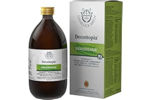 Gianluca Mech - Dekosilhue, Integratore Alimentare Keto da 500 ml, Supporta l'Equilibrio del Peso e il Metabolismo dei Lipidi, con Gymnema Silvestre e Matè, Vegan