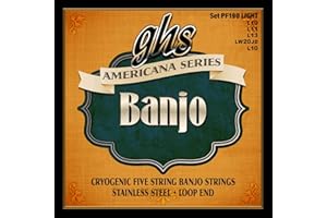 GHS STRINGS GHS PF 190 Americana (4-String Banjo Light