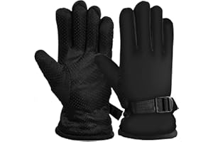 Lunaanda Handschuhe Kinder Skihandschuhe, Winterhandschuhe für 7-13 Jahre Jungen und Mädchen, wasserdichte & Winddichte Schneehandschuhe für Skifahren Radfahren Snowboard Outdoor Aktivitäten