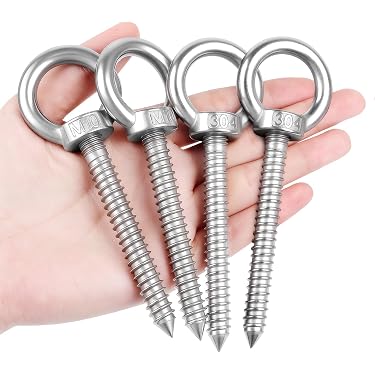 Bullone Ad Occhiello In Acciaio Inox 316 Non Saldato 5/16 X 3-1/2 Pollici Suncor Stainless - Foto 4