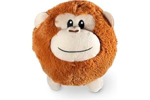 Karlie Moppelchen AFFE Bonky, Hundespielzeug, Plüsch- Braun, 12 cm