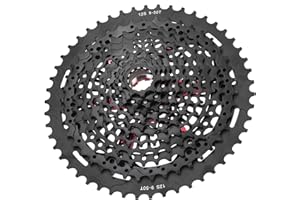 ALOMEJOR Casete de 12 velocidades para Bicicleta de montaña, 9‑50T Cassette Flywheel XD System Accesorio de Bicicleta para Bicicleta de Carretera MTB BMX