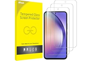 JETech Schutzfolie für Samsung Galaxy A54 5G 6,4 Zoll, 9H Panzer Schutz Glas Folie Displayschutz, Kratzfest, HD Klar, 3 Stück