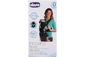Chicco Easy Fit Chicco Easy Fit Sac à dos ergonomique pour bébé de 0 à 9 kg Noir (Black Night)