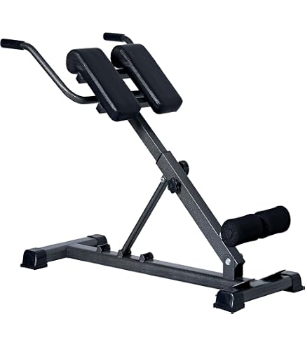 Banc Romain Réglable ISE - Banc De Musculation Abdo, Bras, Jambes - Dossier Ajustable Et Pliable