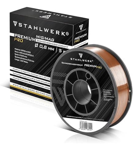 Torche De Soudage TIG WP-17V STAHLWERK - Avec 4 M De Flexible Et Mandrin 13 Mm - Pour Poste à Souder MMA, Jusqu'à 150 A