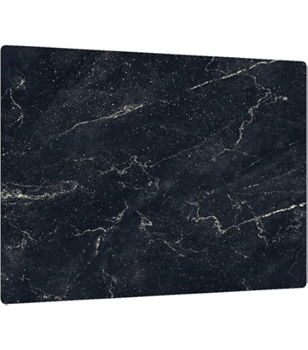 Tagliere In Vetro Temperato 80x52cm - Copripiano Cottura Con Stampa Marmo - Foto 4