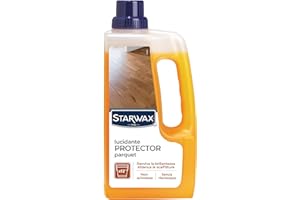 STARWAX - Lucidante protector parquet e laminati - Pulisce e ravviva la brillantezza - Non scivoloso - Senza risciacquo - Prodotto in Francia - 1L - fino a 750m²