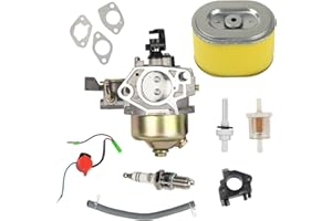 OXOXO Carkio Carburateur Bougie d'allumage filtre à carburant filtre à air Compatible with Gx340 Gx390 11hp 13hp Moteur Compatible with tondeuse à gazon