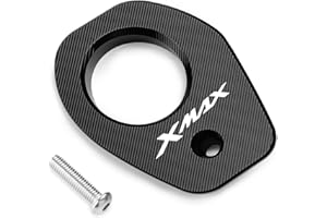 CXEPI Estremità Coperchio Punta di Scarico in Alluminio Coperchio Decorativo Accessori Moto per Yamaha XMAX 300 XMAX250 2017 2018 2019 2020 2021 2022 2023