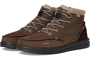 Hey Dude Bradley Leather Ankle Boots Flat