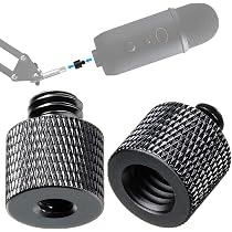 Microfoonstandaard-adapter, schroefadapter 1/4 naar 5/8 inch, statief, schroefdraadhuls, 5/8 naar 1/4 adapter, microfoon, schroefadapter voor microfoonhouder, camera-monitor, statief, microfoonhouder