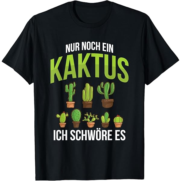 Zuhause Ist Wo Meine Kakteen Sind | Kaktus Pflanze Garten T-Shirt :  Amazon.de: Fashion
