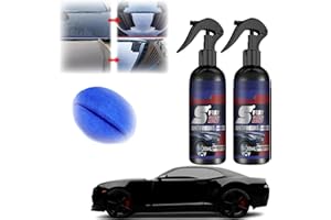 QOSNEOUN Multi-Functional Coating Renewal Agent, 3 in 1 High Protection Quick Coating Spray, Car Coat Agent Spray, Plastic Parts Refurbish Agent, High Protection Quick Car (2pcs)