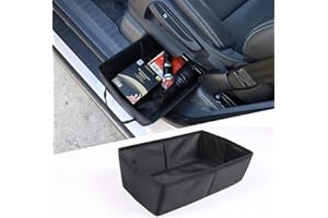 DIYUCAR Kompatibel mit Ineos Grenadier 2020–2024 Untersitz-Aufbewahrungsbox, Organizer, verstecktes Tablett, Zubehör, Oxford-Tuch, Schwarz