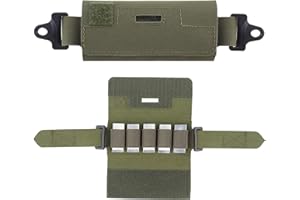 Gunyoo Tactical Helmet Counterbalance Weight Bag NVG Counterweight Pouch Tactical Helmet Balancing Weight Bag with 5 Counter Blocks für OPS Fast BJ PJ MH Helmet Accessories