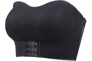 CEWIFO Nighties for Women Plus Size Butterfly Sequin Bra Sexy Push Up Lingerie Solid Color Unpadded Bra Crew Neck Lingerie Long- Sleeved Babydoll Tight Uuinform Women's Baby Dolls, Negligees