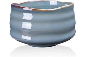 Goodwei Cuenco Ceremonial de té Matcha (Menouseki, sin Soporte Batidor)