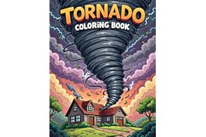 Tornado Coloring Book for Kids: Whirling Tornadoes and Twisting Fun for Creative Kids!