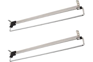 SOTECH 2 x SO-Tech® Appendiabiti Porta-grucce Estraibile 400 mm