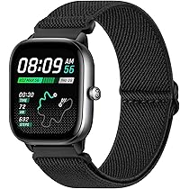 HOMTERN 20mm Width Straps For Amazfit Bip 3/Bip 3 Pro,GTS 4 Mini,GTS 2 Mini/GTS 2/GTS 2e/GTS 3/GTS,BIP/BIP U/BIP Lite/BIP S,GTR 42MM/GTR Mini,Flexible Silicone Replacement Watch Bands 9 thumbnail image