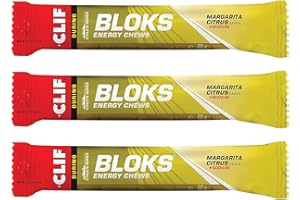 GENERIC ‎‎CLIF Bloks Energy Chews Margarita Citrus - 60g Per Pack - Shot Bloks (Margarita Citrus - 3 Packs)