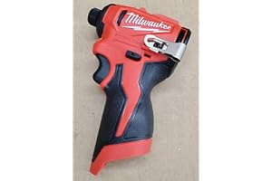 Milwaukee M12 subkompakt borstlös 1/4 tum insexskruvmejsel (bara verktyg)