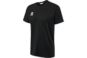 hummel GO 2.0 T-Shirt - Sportshirt Herren Kurzarm - Trainingsshirt für Fitness, Sport und Freizeit - aus 100% Bio-Baumwolle - Bequeme Passform, Stretch-Jersey Stoff & Rundhalsausschnitt