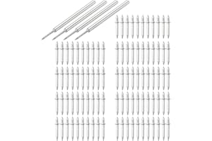 AOMHREK 400 szt. gwoździe do listew przypodłogowych, bezszwowe gwoździe do listew przypodłogowych, bez śladu, gwoździe do listew przypodłogowych, z narzędziem do tulei