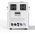 Erreyht Pyrotechnics, White DMX Machine 530W, Stage Effects with Remote Control for Parties Halloween Christmas Weddings Sporting Events