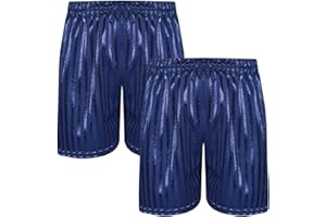 KHIM Kids Children Shadow Stripe School PE Shorts Boys Girls Summer Gym Sports Football Games Cycling Shorts