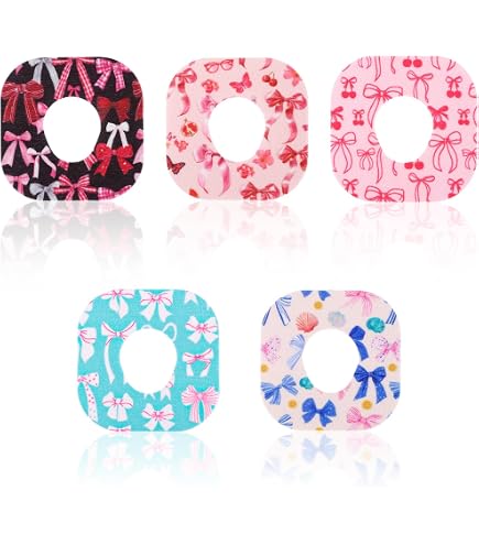 25pcs Adhesive Over Patches For Dexcom G7, 5 Patterns Waterproof Breathable Sensor Cover Colorful Floral Cgm Overpatch Monitor Tape Stickers Compatible With Dexcom G7 Accessoriesflower Styles I5275528494 S31362353592-482557