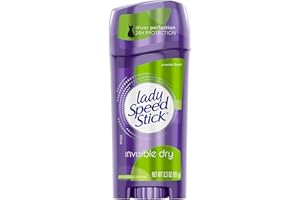 Lady Speed Stick Invisible Dry Powder Fresh Antiperspirant Deordorant 2.3 oz (Pack of 6)